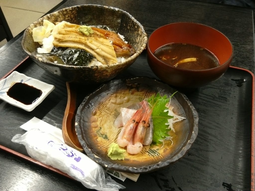 うなぎ＆穴子丼